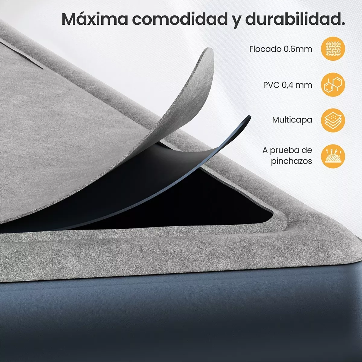Colchón Inflables Queen Size Con Bomba De Aire Eléctrica.