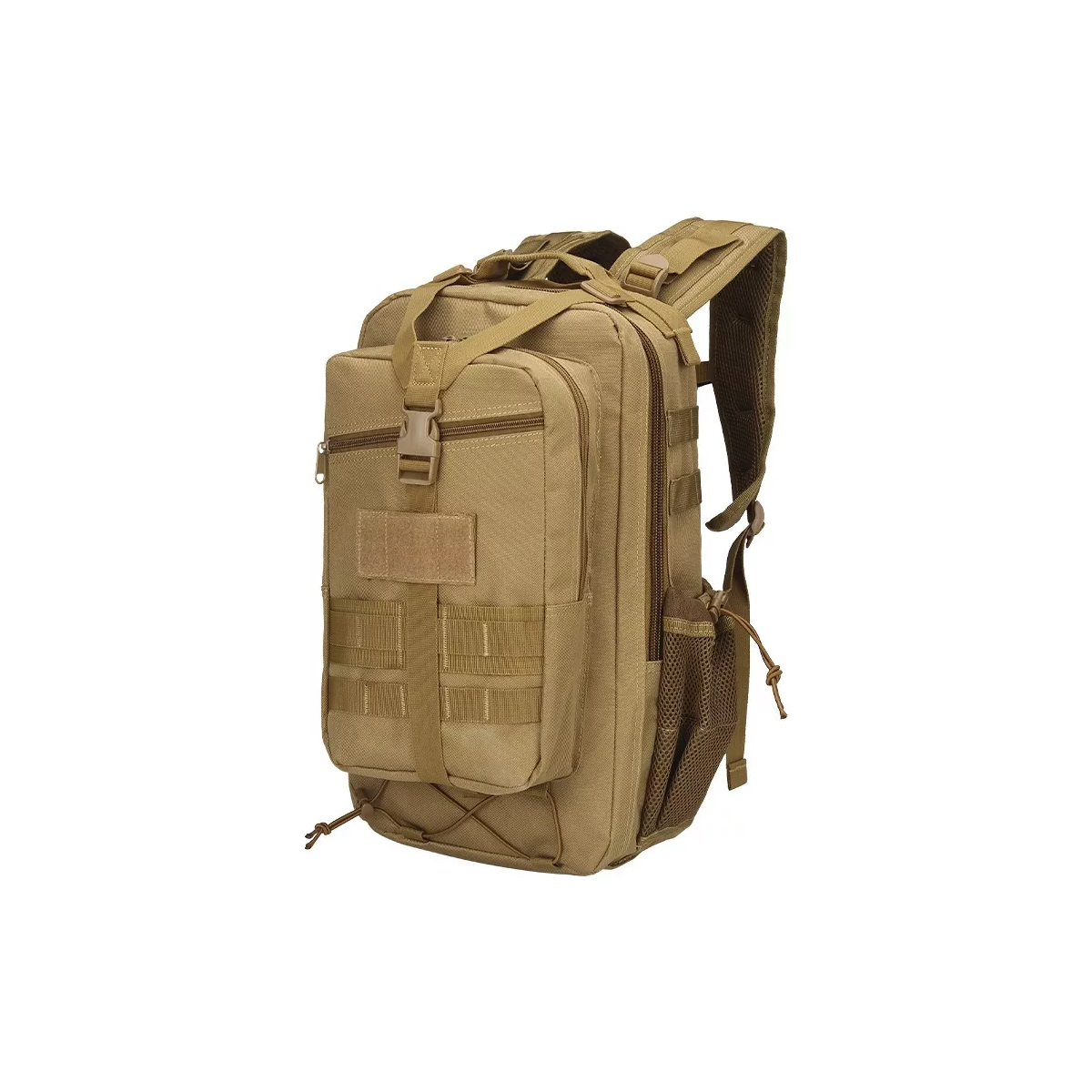 Mochila Táctica Militar De Cámping Exterior Impermeable 45l Caqui.