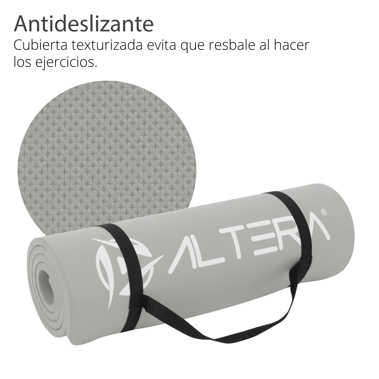 Altera Tapete de Yoga Grueso para Ejercicio Fitness Gym 1.4 cm de Grosor.