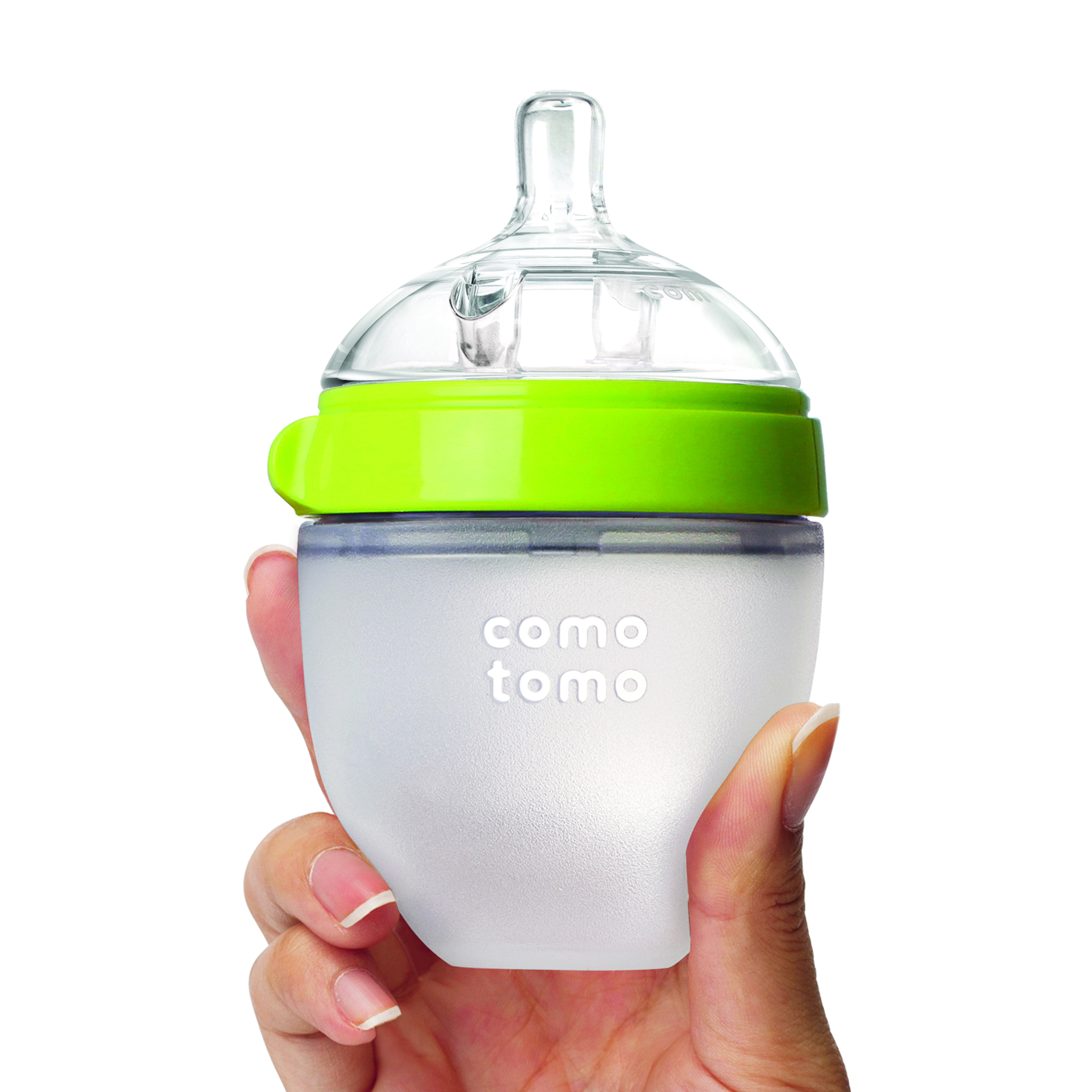 Biberón Comotomo Tacto Natural Flujo Lento 0-3 Meses 150 Ml.