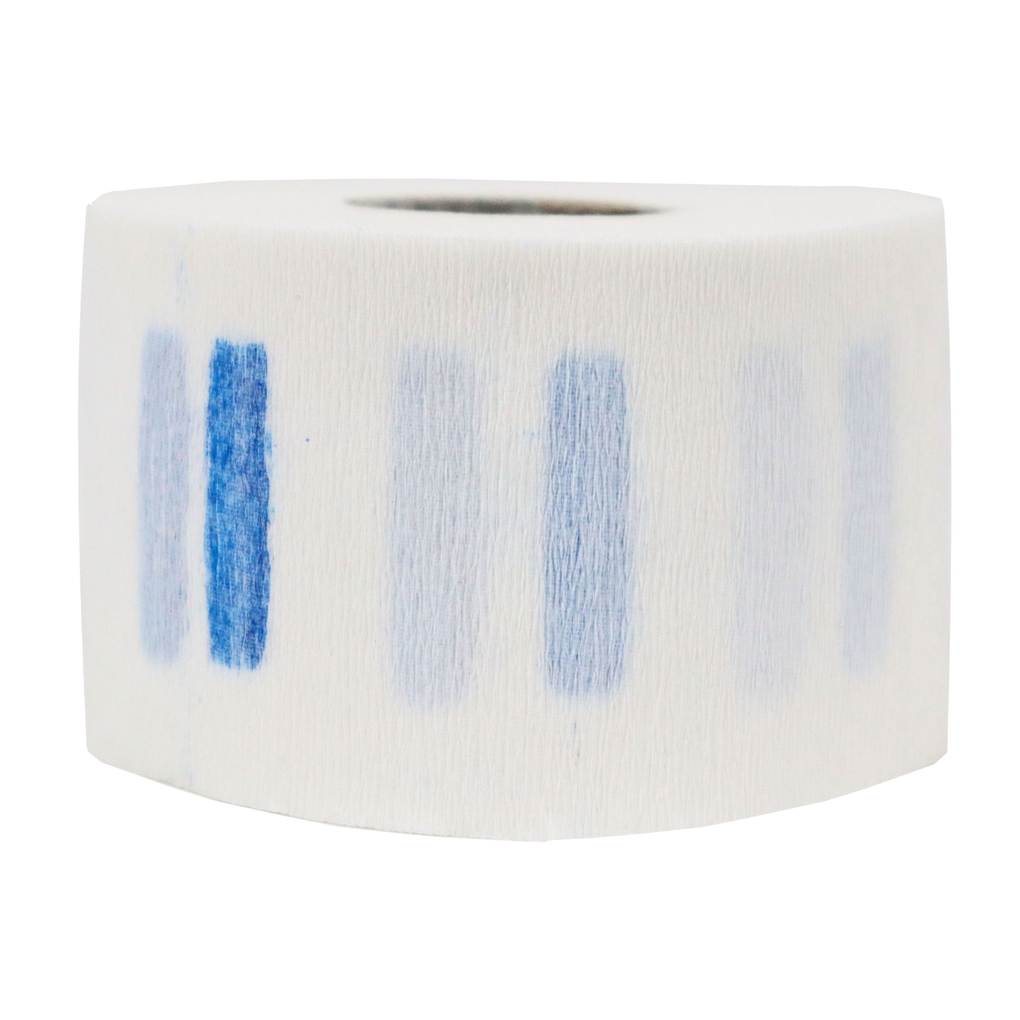 Papel Cuello Barberia Negro Dermafol Profesional 500 Tiras Tono Blanco.