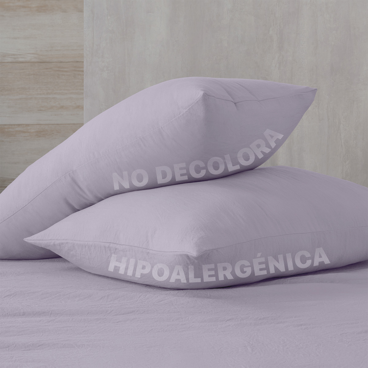 Juego de Sábanas Microfibra Ultra Suave con Acabado Prelavado Matrimonial Lila ESQUIMAL.