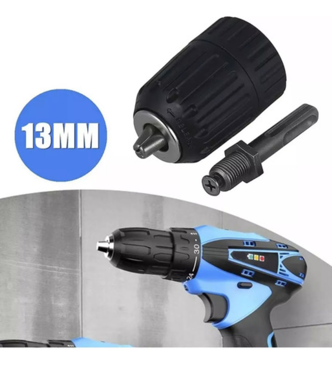 Broquero Chuck 1/2 Adaptador Sds Plus Destornillador Impact