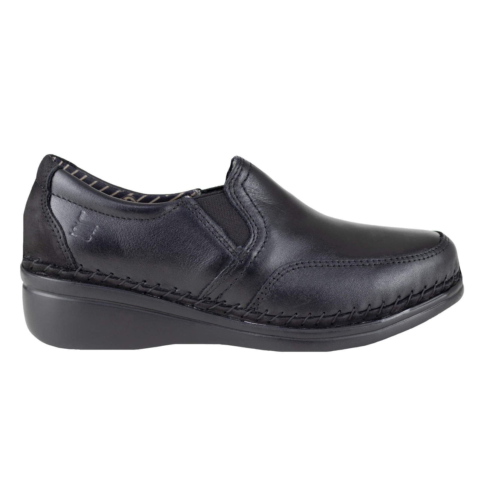 Zapato De Tacón Cómodo Mujer Lobo Solo Semi-vestir 4706 Negro  