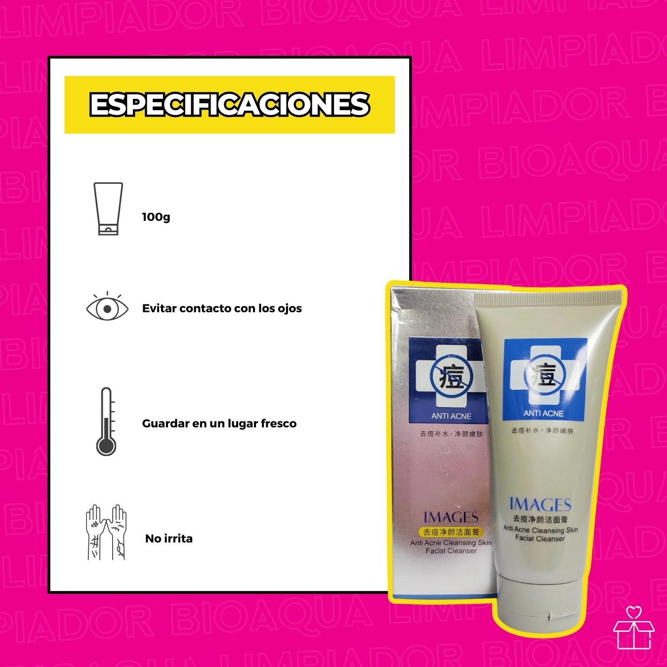 Limpiador Facial Elimina Acné.