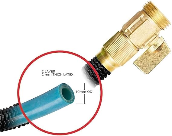 Manguera de Jardín Expandible Manguera de Agua Extensible Tubo de Agua Retráctil 50FT/15M Pistola para Agua Conector Multifuncional Riego de Plantas Lavado de Coche Autos Mascotas Ducha de Perro(15).