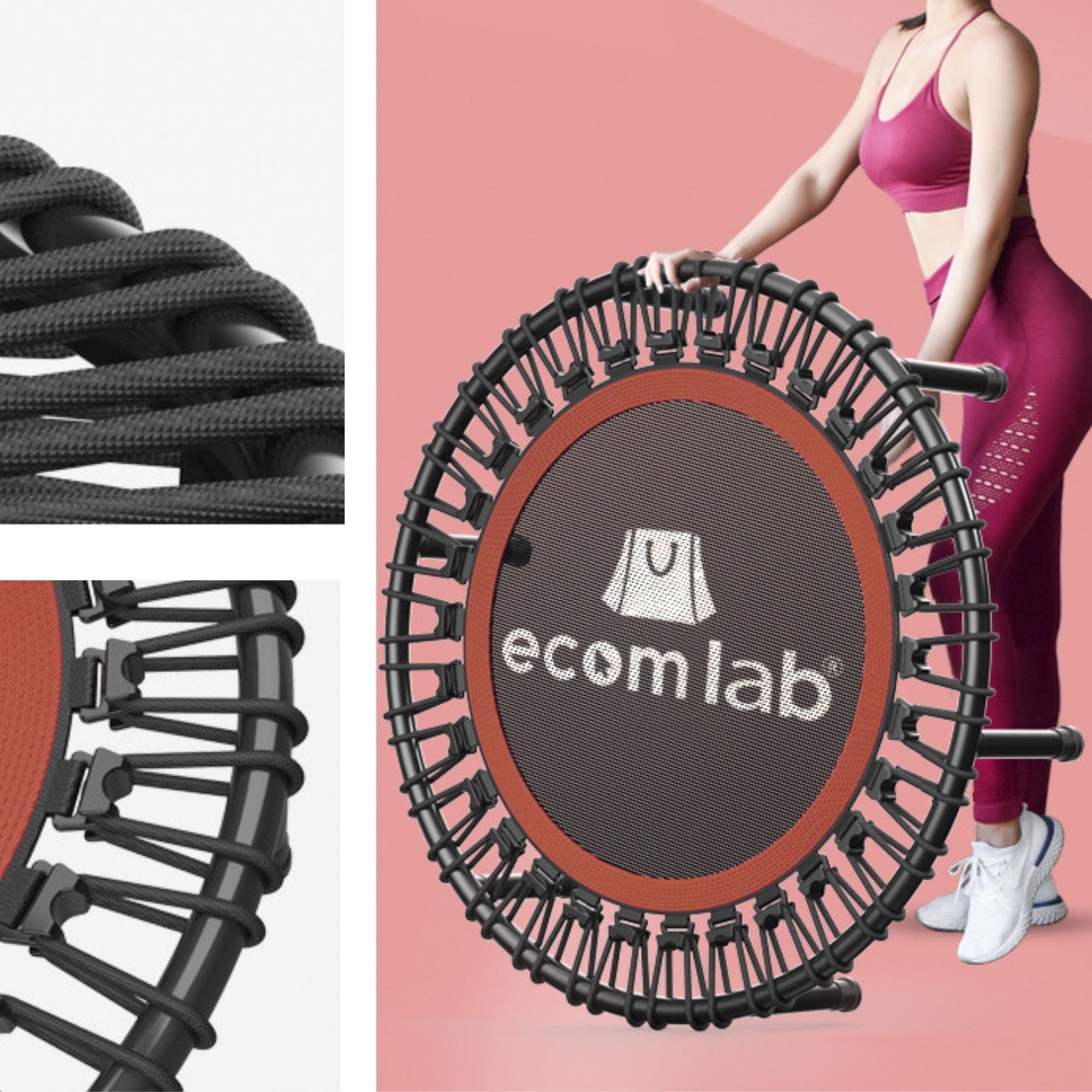 Trampolín Para Ejercicio Fitness Ecomlab Jumping Brincolín.
