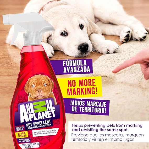 ANIMAL PLANET 4091072 Liquido Entrenador Repelente, 550 Ml.