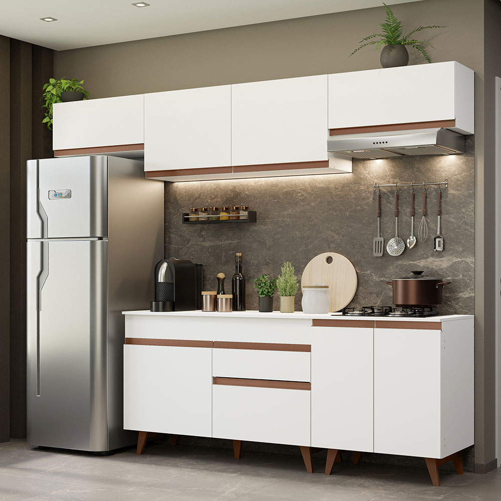 Cocina Integral Completa Modular Madesa Reims 260cm BB 10.