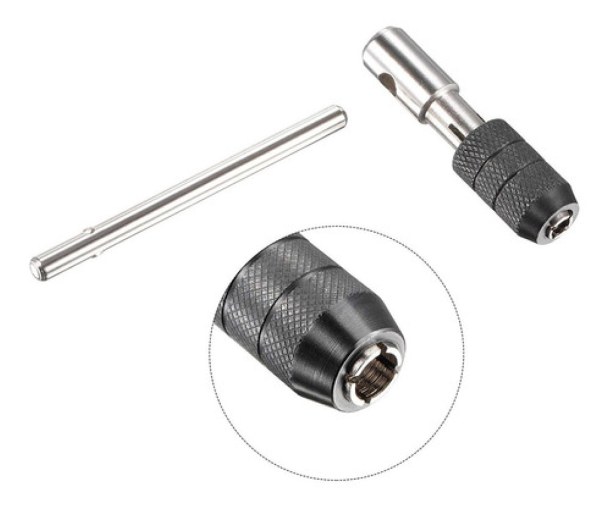 Kit Broca Machuelo Estandar Roscador 1/4 - 1/2 Pulgada 6 Pzs