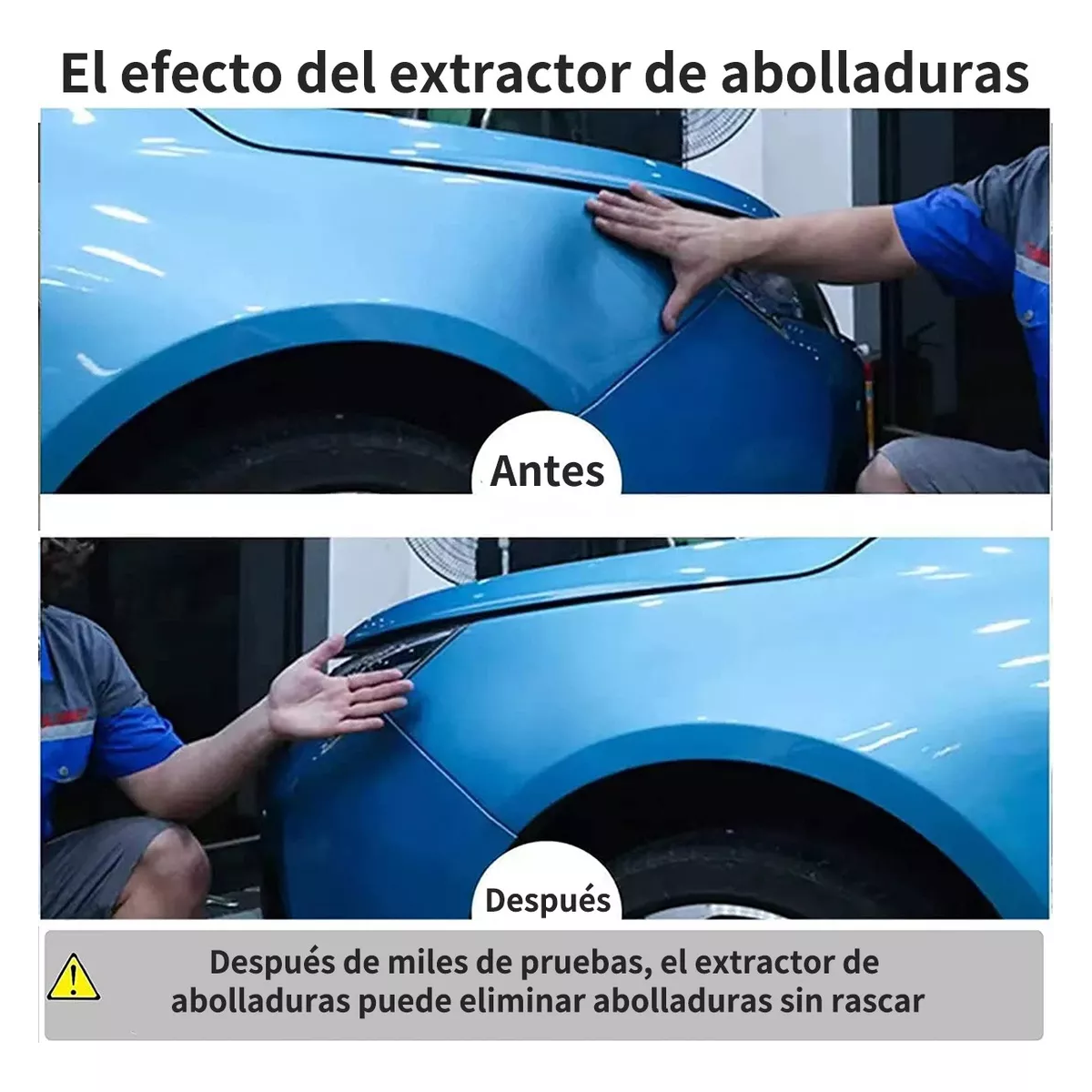 Set Chupon Ventosa Para Sacar Abolladuras Y Levantar Cargas 25 K 4Pzas.