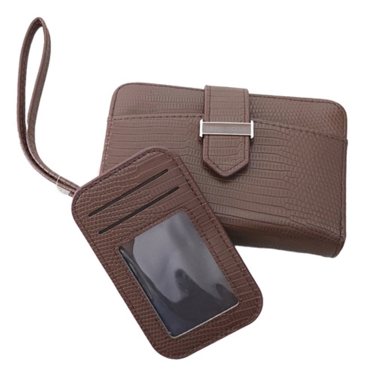 Cartera Monedero Original Dama Lujo Cafe