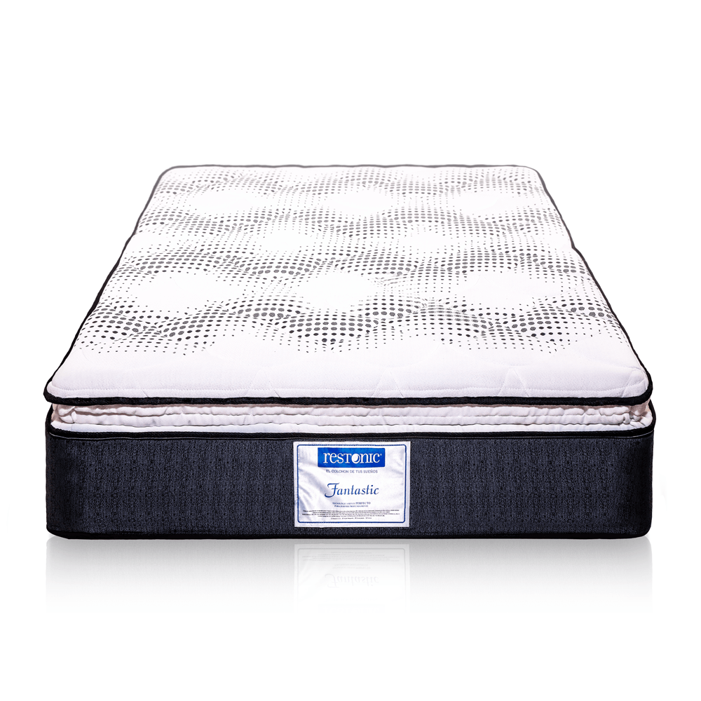 Colchon Restonic Fantastic Matrimonial + 2 Almohadas de Regalo.
