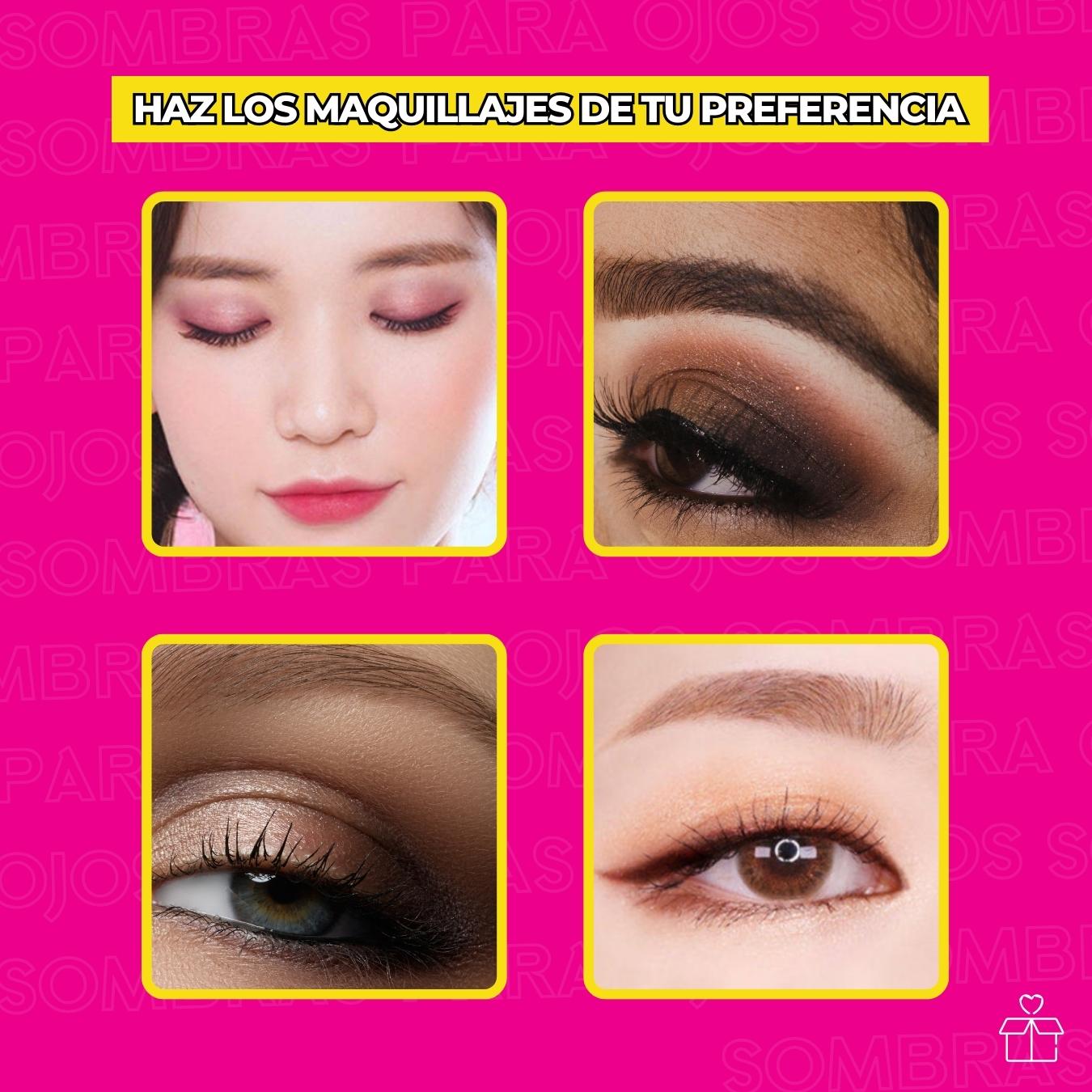 Paleta Sombras Nude New 18 Tonos.