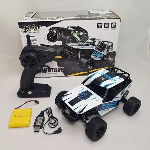 Rc Crawler Adventure Body Metal 1:18 Mobil Control Remoto