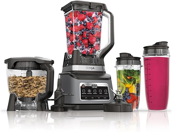 Ninja - Sistema de Cocina 3 en 1, Set Licuadora con 5 programas | BN801.