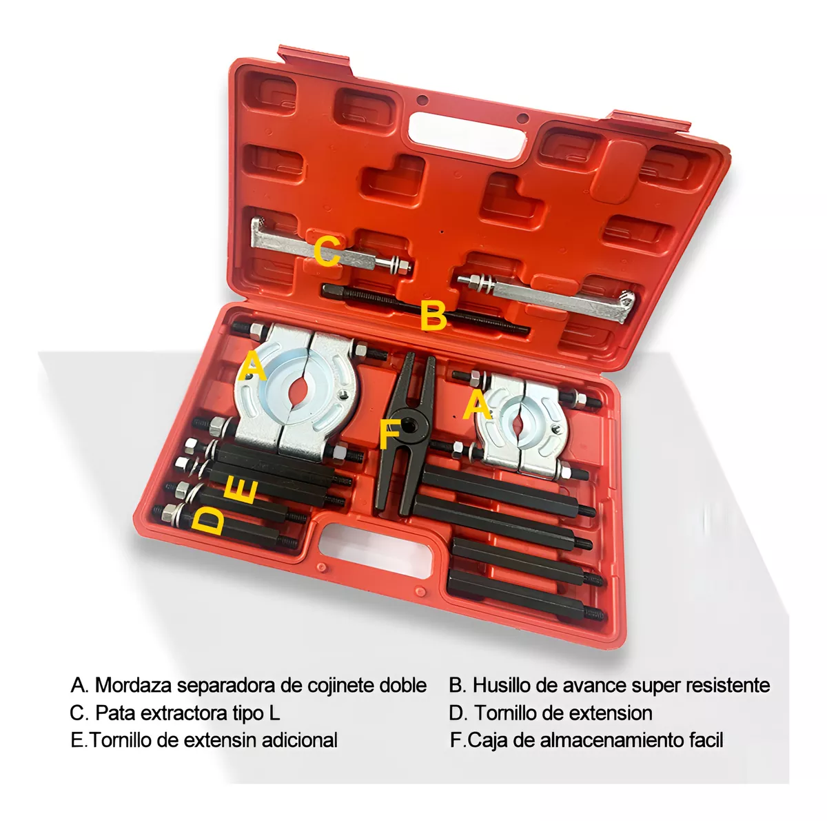 Juego De Extractores Y Separadores De Baleros Rodamientos.