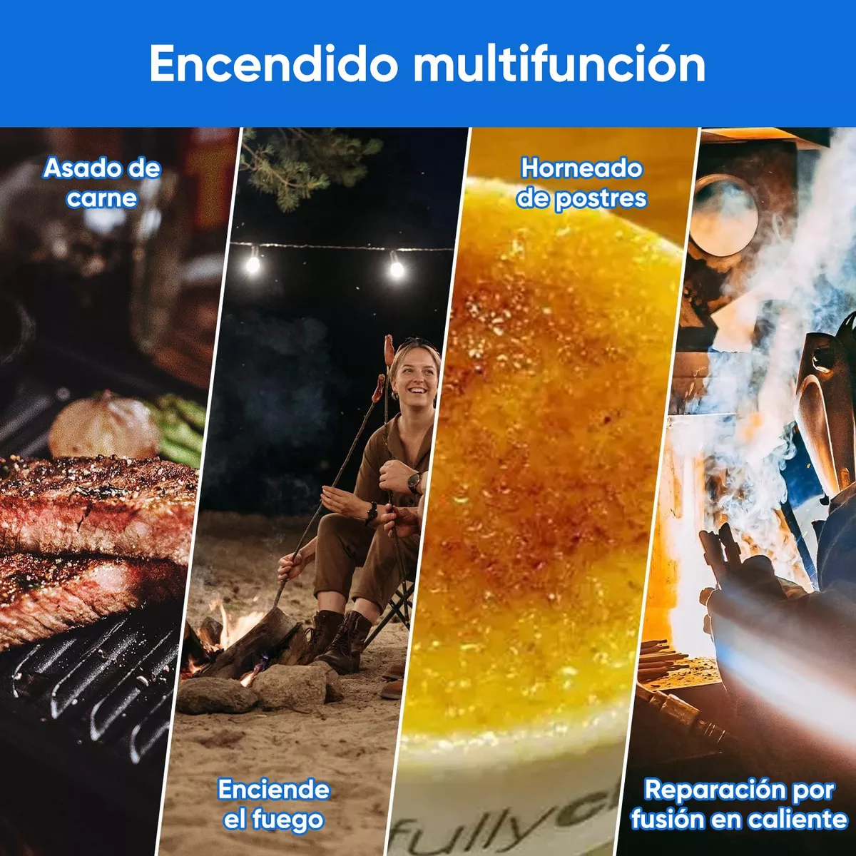Mini Soplete Para Soldar Recargable De Gas Butano.