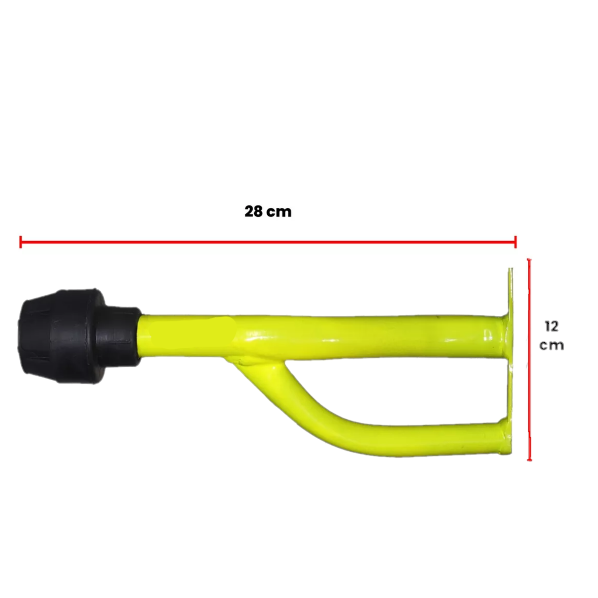 Slider Para Moto Universal Defensa Caída Reforzada Acero Amarillo .