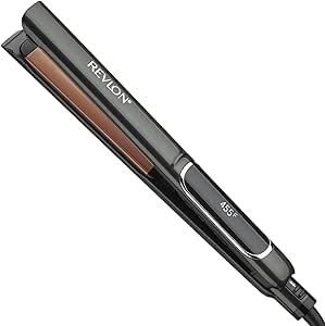 A Revlon - Plancha alisadora para salón (cobre y cerámica), 25 mm, 1 IN XL.