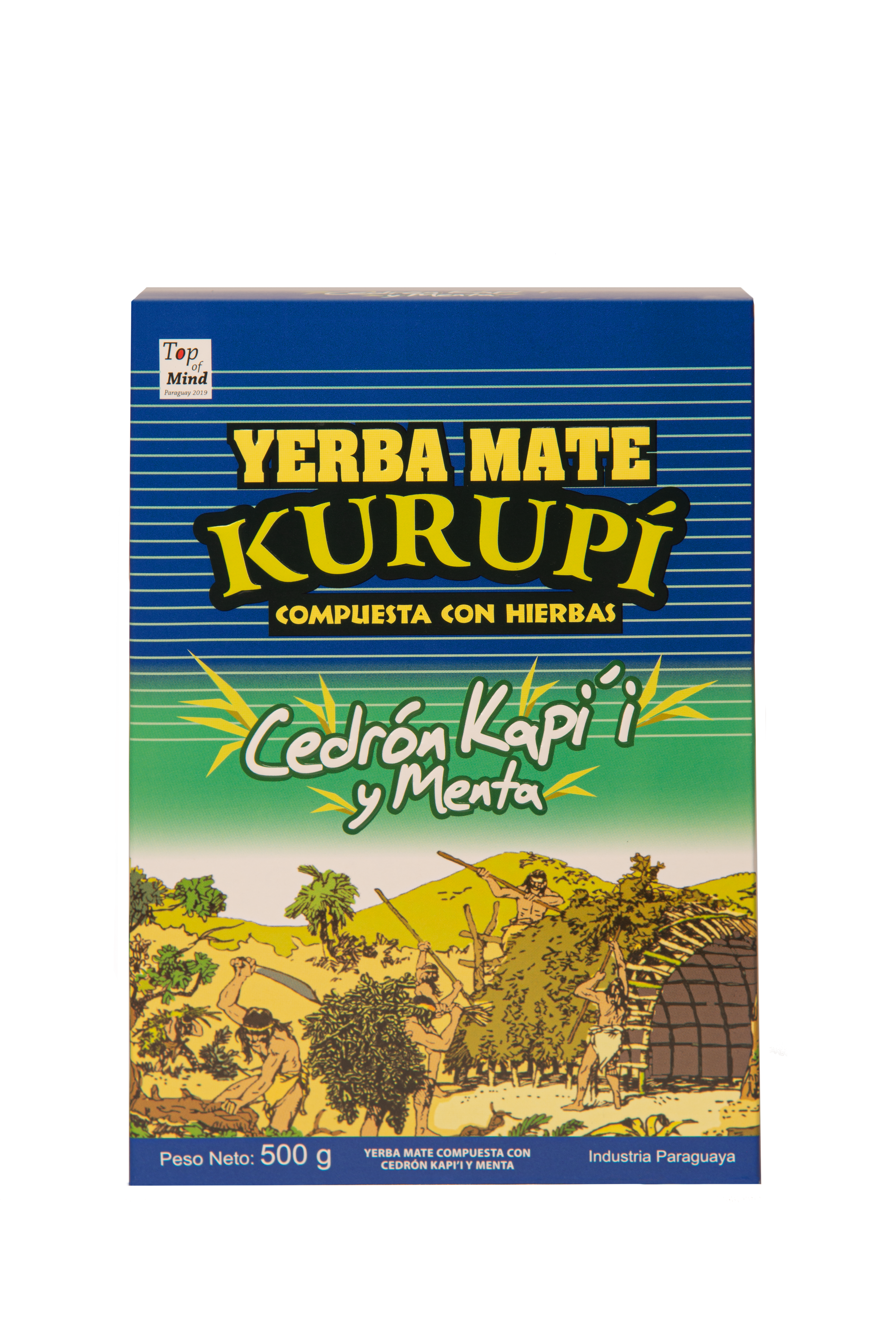 Yerba Mate Kurupí Cedrón y Menta 500 g