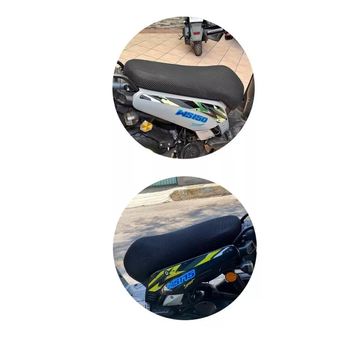 Funda Cubre Asiento Moto Italika Motonetas Ds150 Ws150 175.