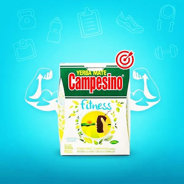Yerba Mate Campesino Fitness 500 g.