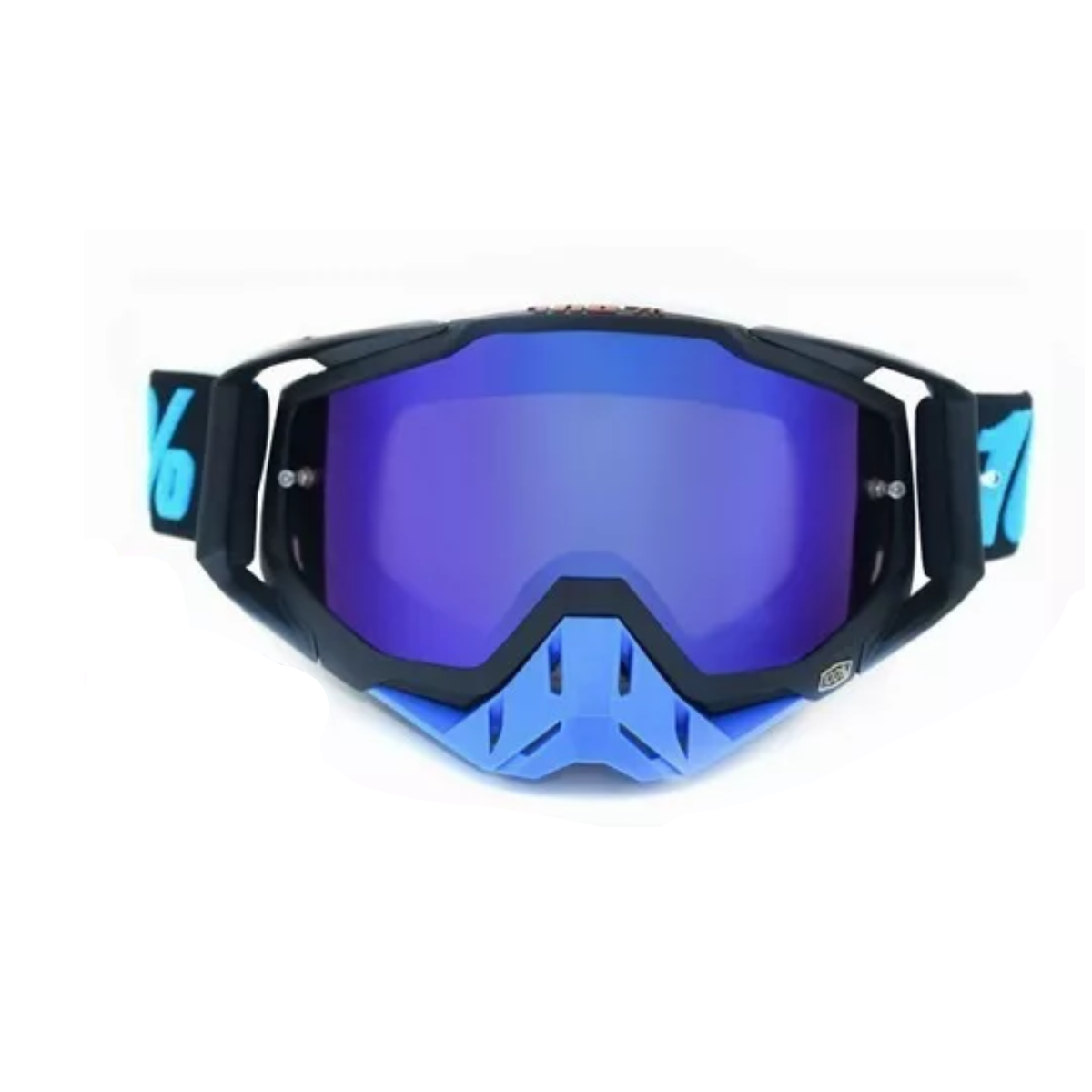 Gafas De Motocross Parabrisas Para Montar Al Aire Libre Negro.