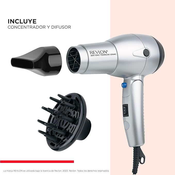 Cabello Revlon Secadora Revlon 1875w Ionic Ceramic Precio A Revlon