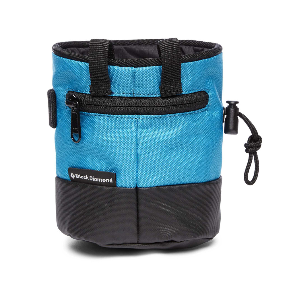Black Diamond MOJO ZIP CHALK BAG Bolsa para magnesia color Azul talla S-M