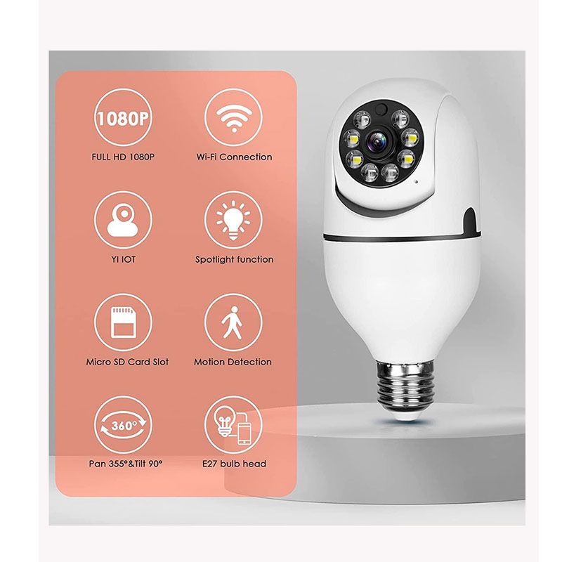 Camara de seguridad domo socket.