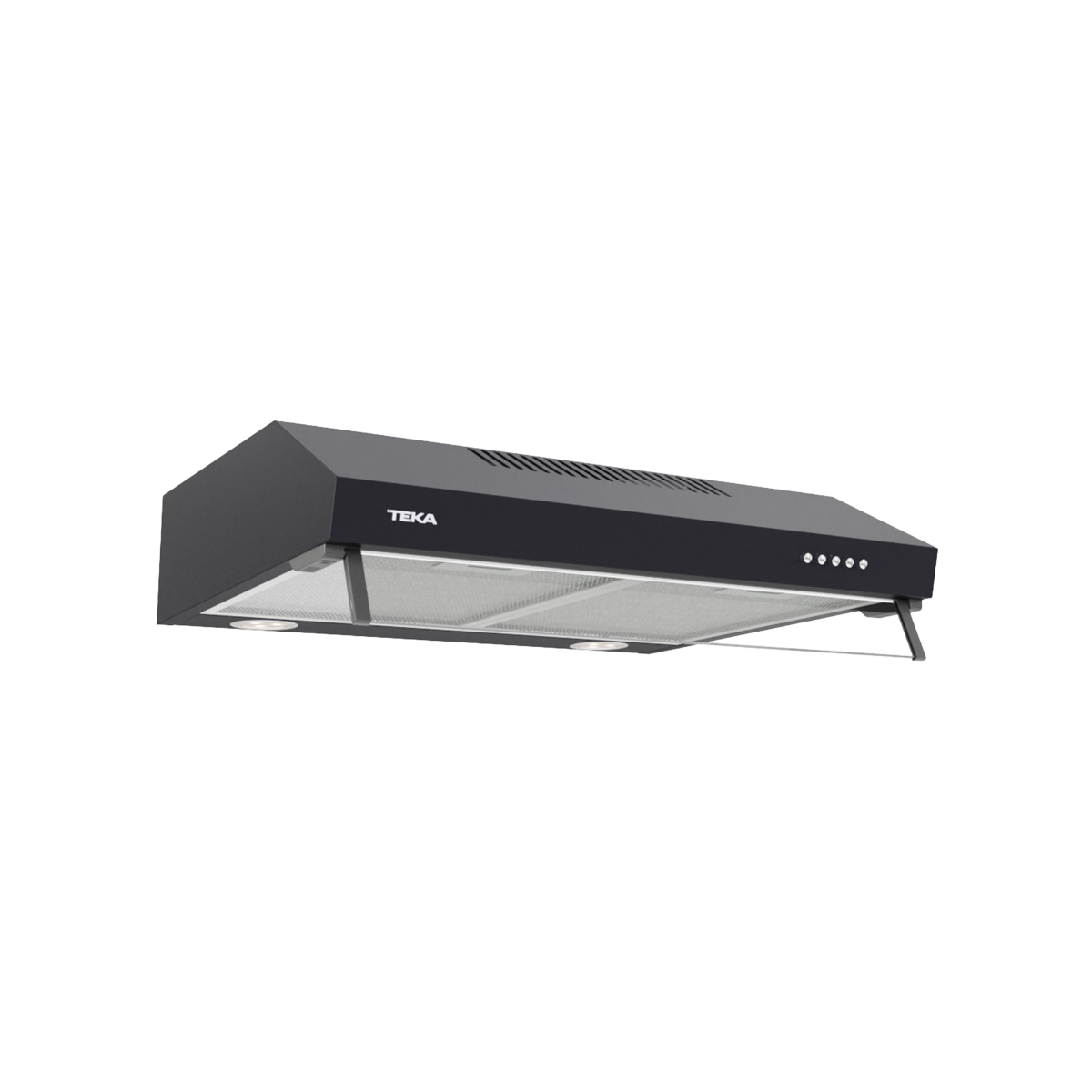 Combo Teka Pack Duetto Crystal 60 Campana y Parrilla Color Negro.