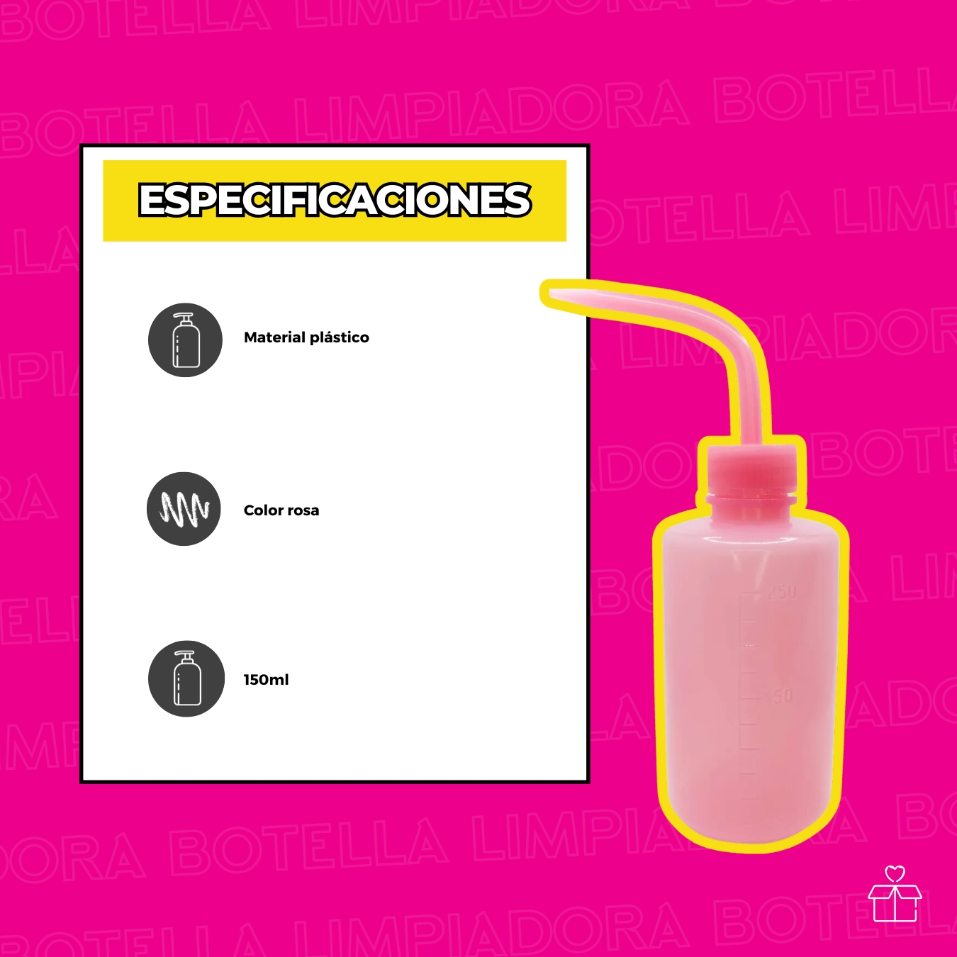 Botella De Limpieza De Extensión De Pestañas, Cejas Tatuaje.