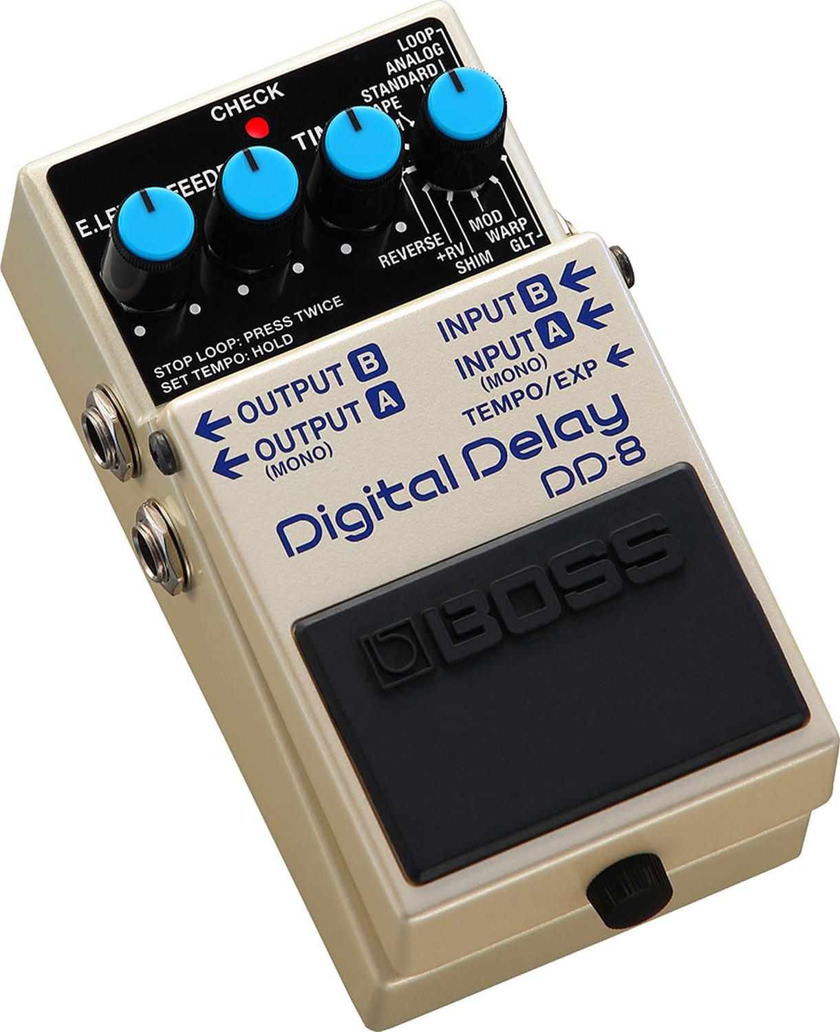 Boss DD-8 Pedal Para Guitarra y Bajo Digital Delay.