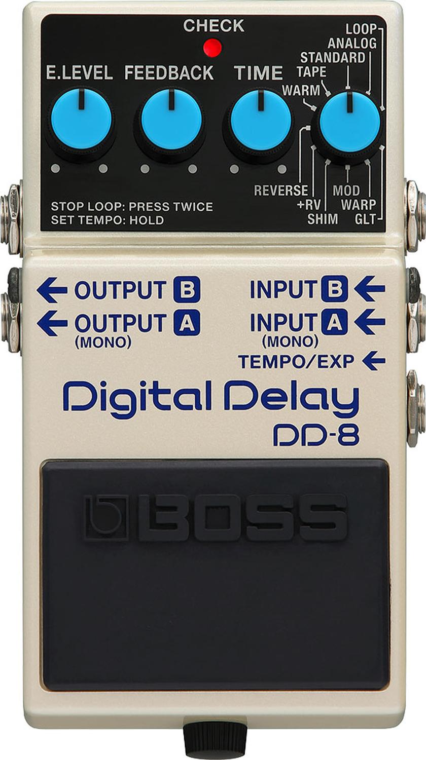 Boss DD-8 Pedal Para Guitarra y Bajo Digital Delay.