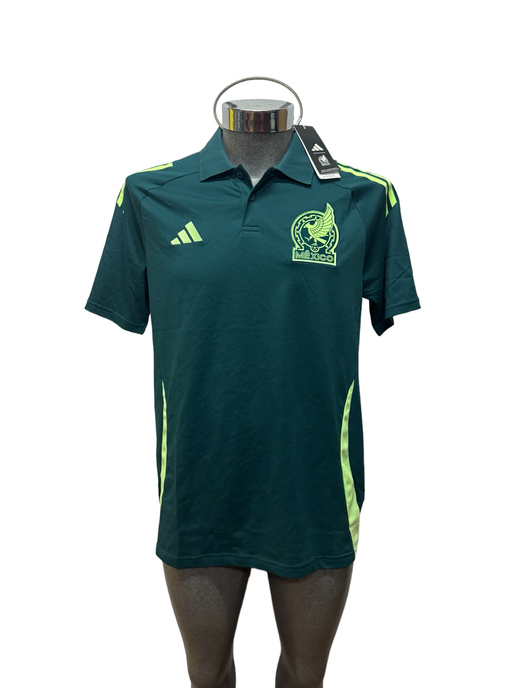 Playera polo Original Adidas Selección Mexicana copa américa 2024 IP6348.