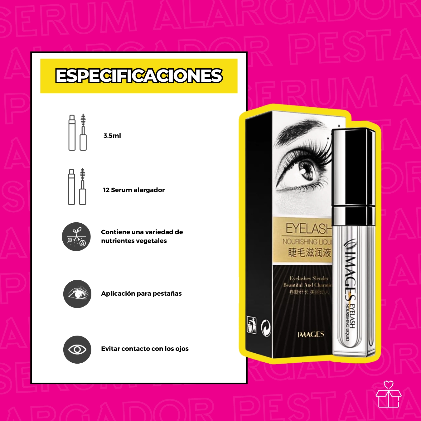 12 Serums Alargador Fortalecedor Pestañas Largas Images .