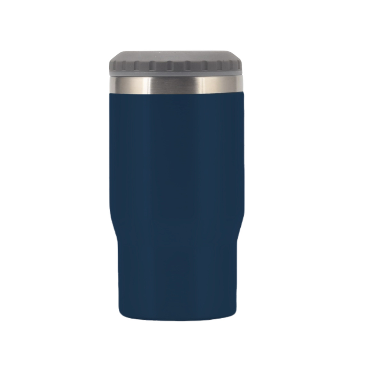 Termo Porta Botellas 2 en 1 de 414 ML - Origami Home -Azul Marino.