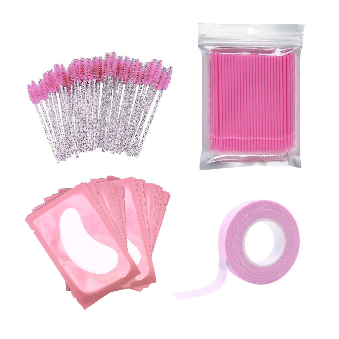100 Microbrush + 50 Parches Hidrogel + 50 Cepillos + 1 Cinta.