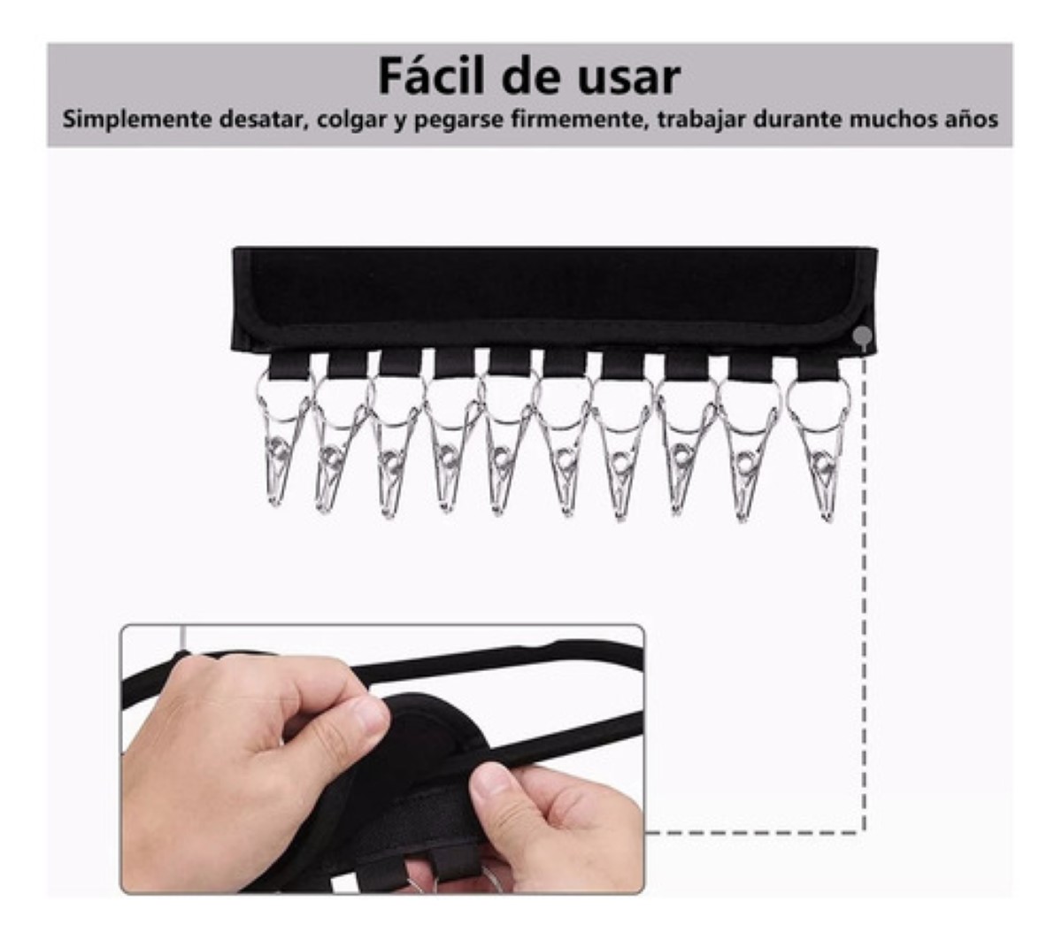 "2 Pzas Organizador Para Colgar Sombreros, Gorras, Corbatas "