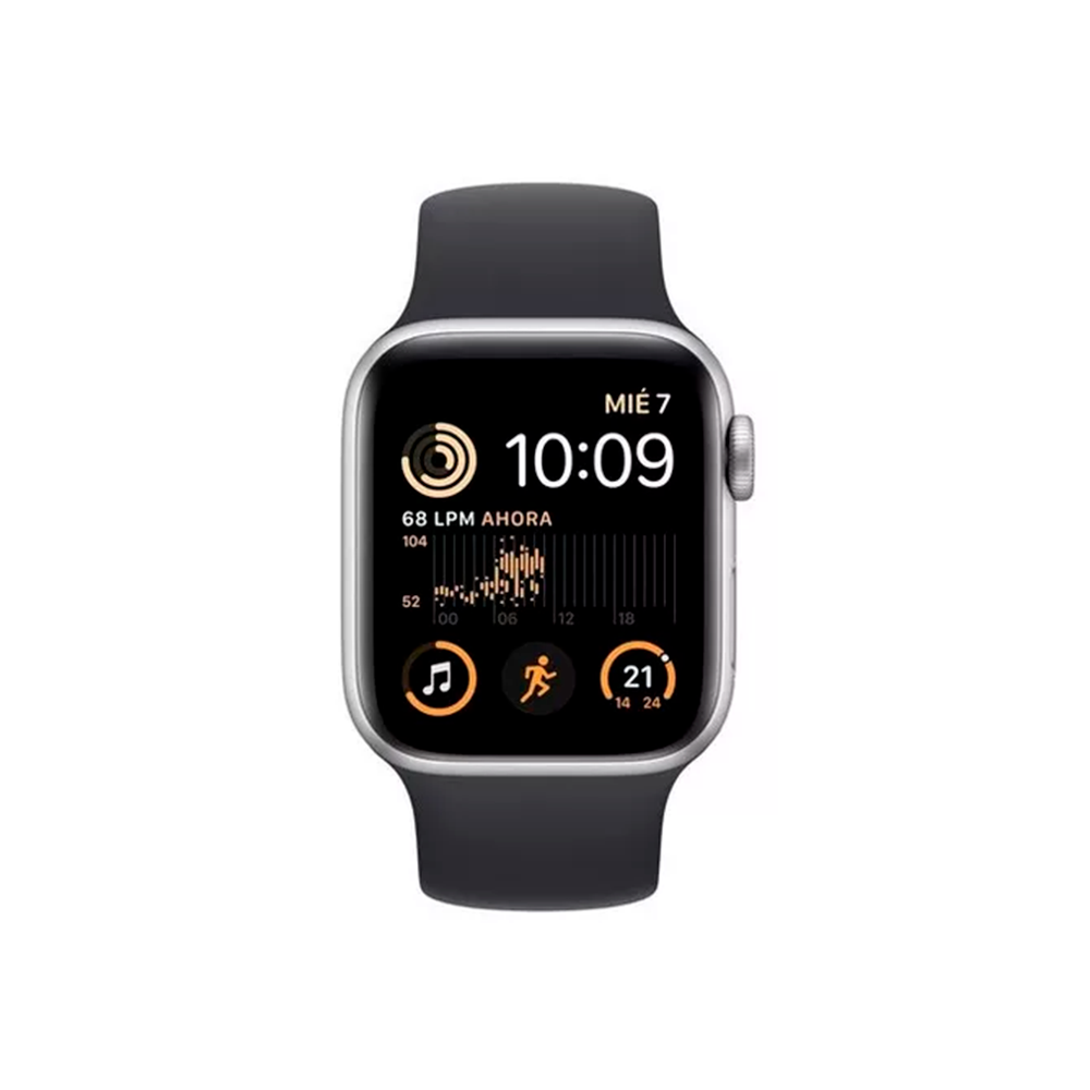 Apple Watch SE 2da Generación Negro Reacondicionado.