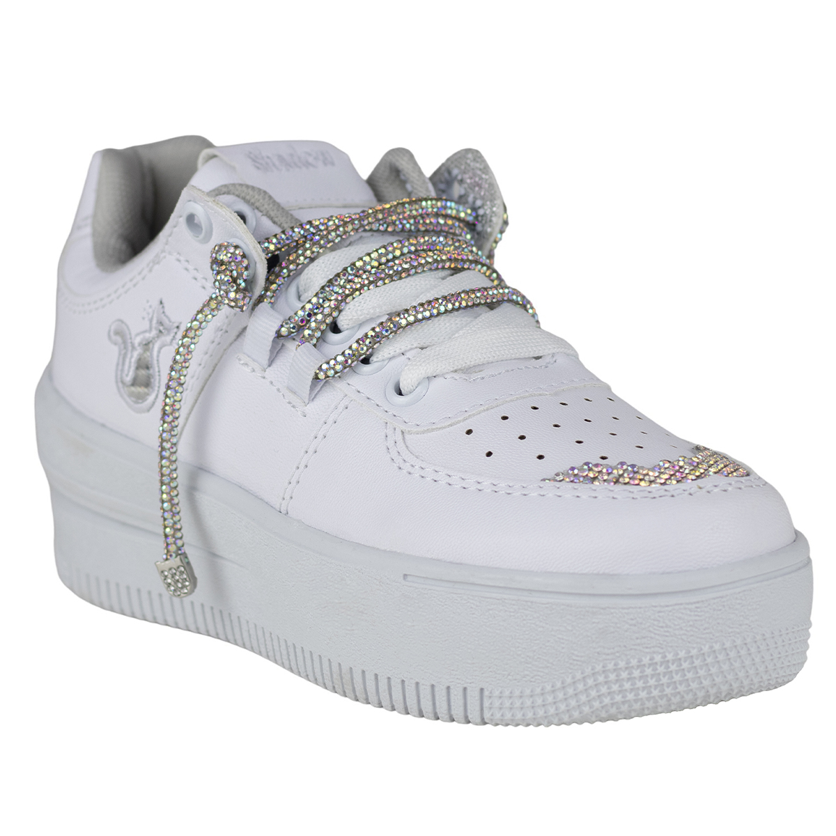 Tenis Urbano De Plataforma Mujer Shadow Blanco Tornasol 2084.