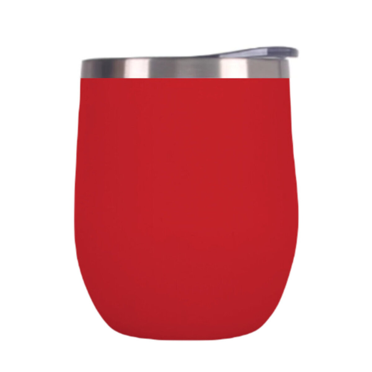 Termo Copa De Vino 350 ml - Acero Doble Capa - Origami Home -Rojo.