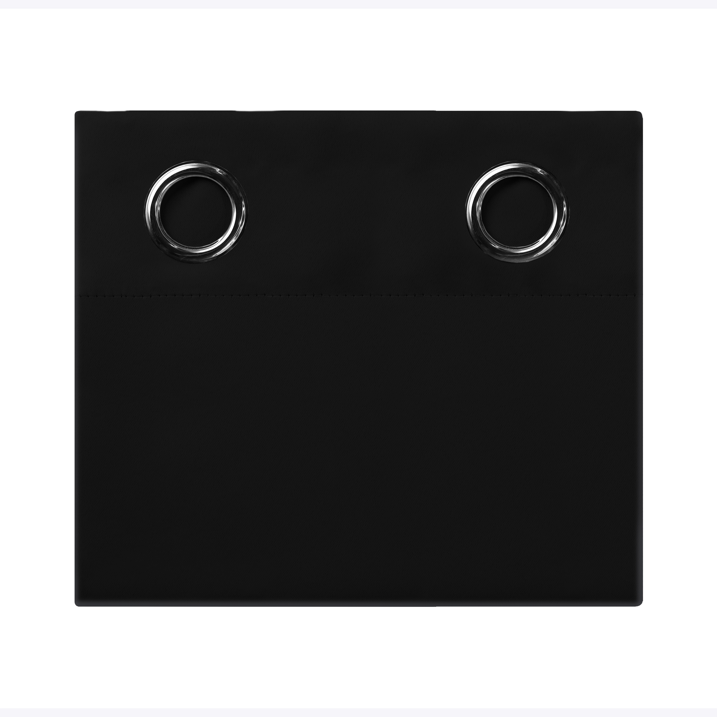 Cortinas Blackout Negro Térmico Largas Lisa Opaca 95% Bloqueo Luz .