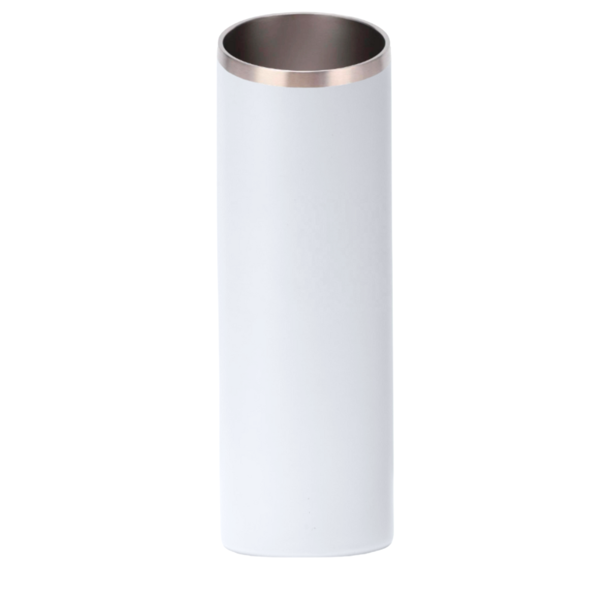 Termo Skinny  591 ml - Doble capa - Origami Home -Blanco.