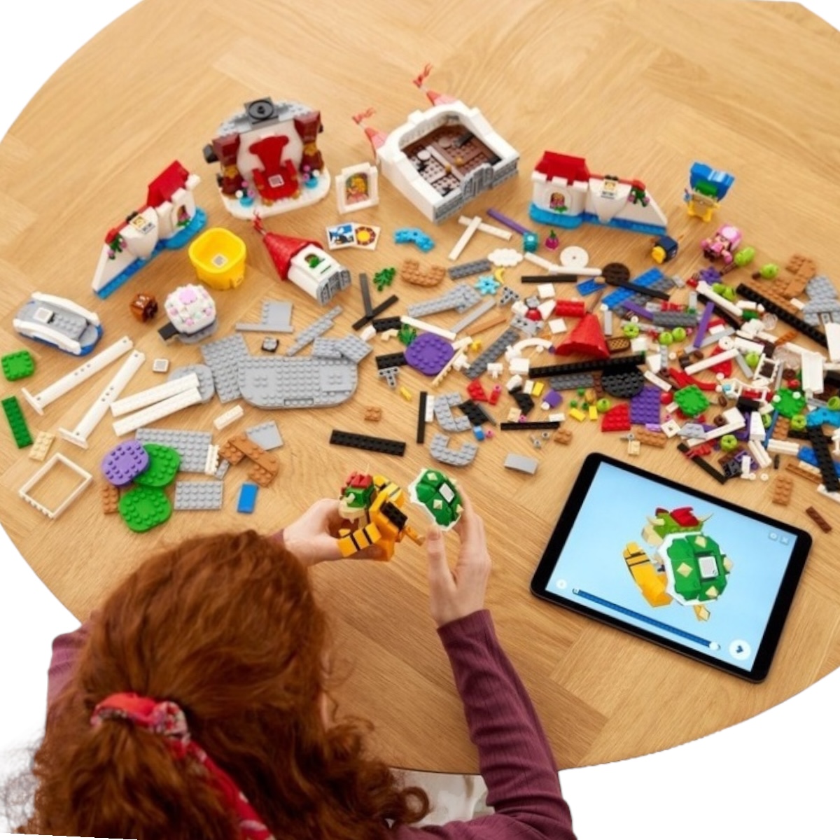 Kit De Construcción Lego Super Mario Castillo De Peach 71408 Cantidad de piezas 1216.