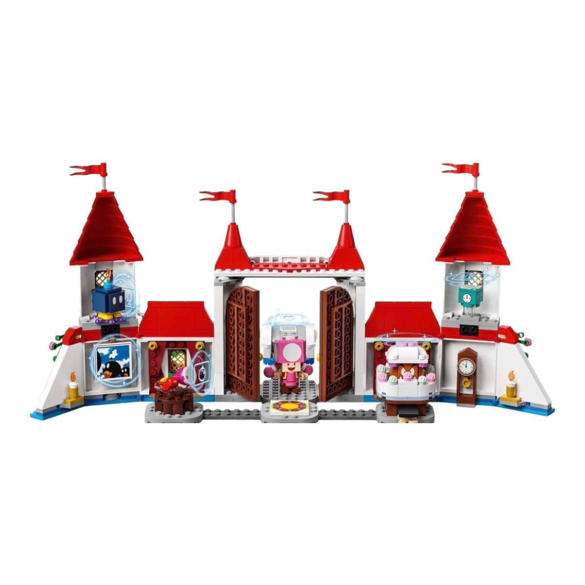 Kit De Construcción Lego Super Mario Castillo De Peach 71408 Cantidad de piezas 1216.