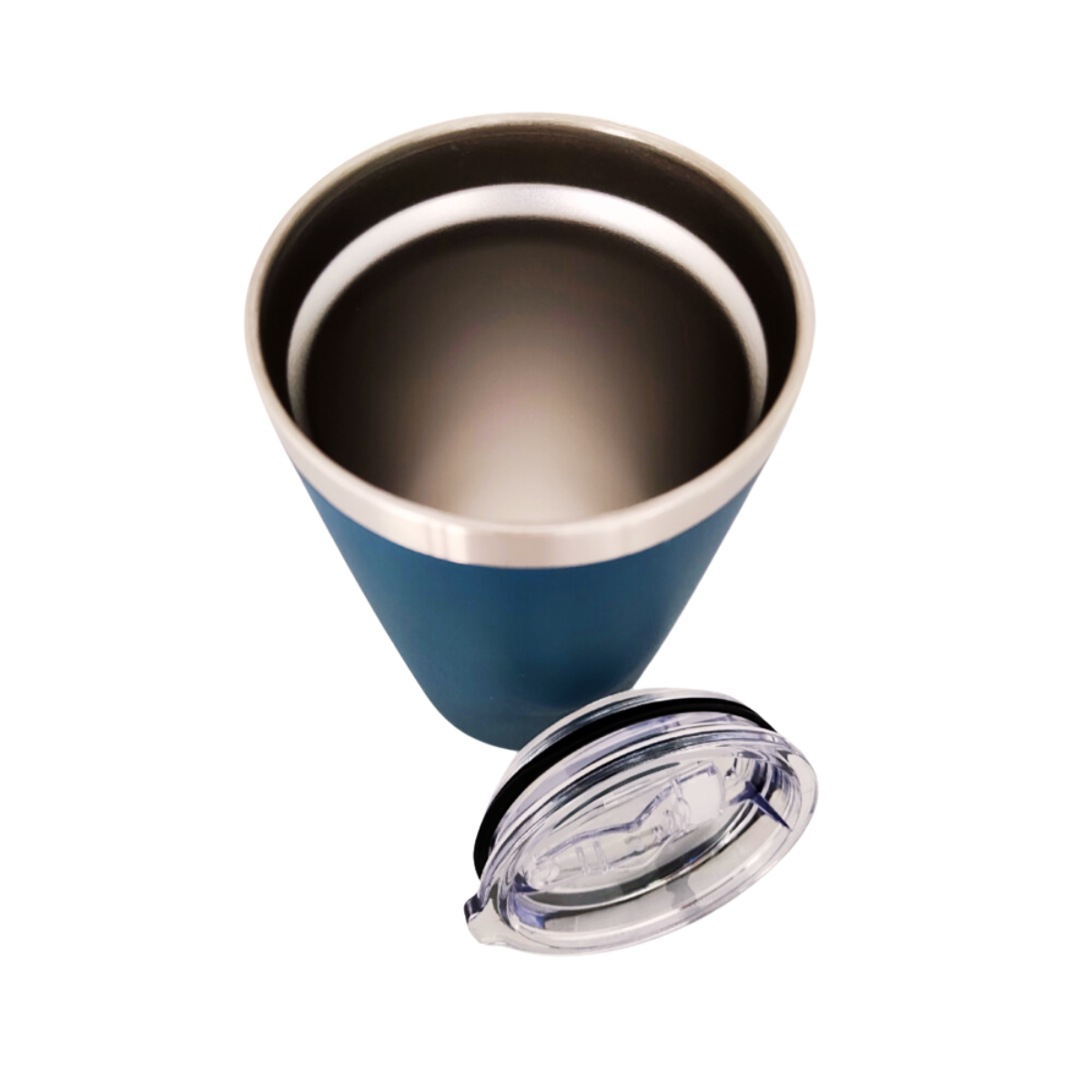 Vaso Térmico -Termo 591 ml Doble Capa Acero Inoxidable Frío Calor Premium -Azul Marino.