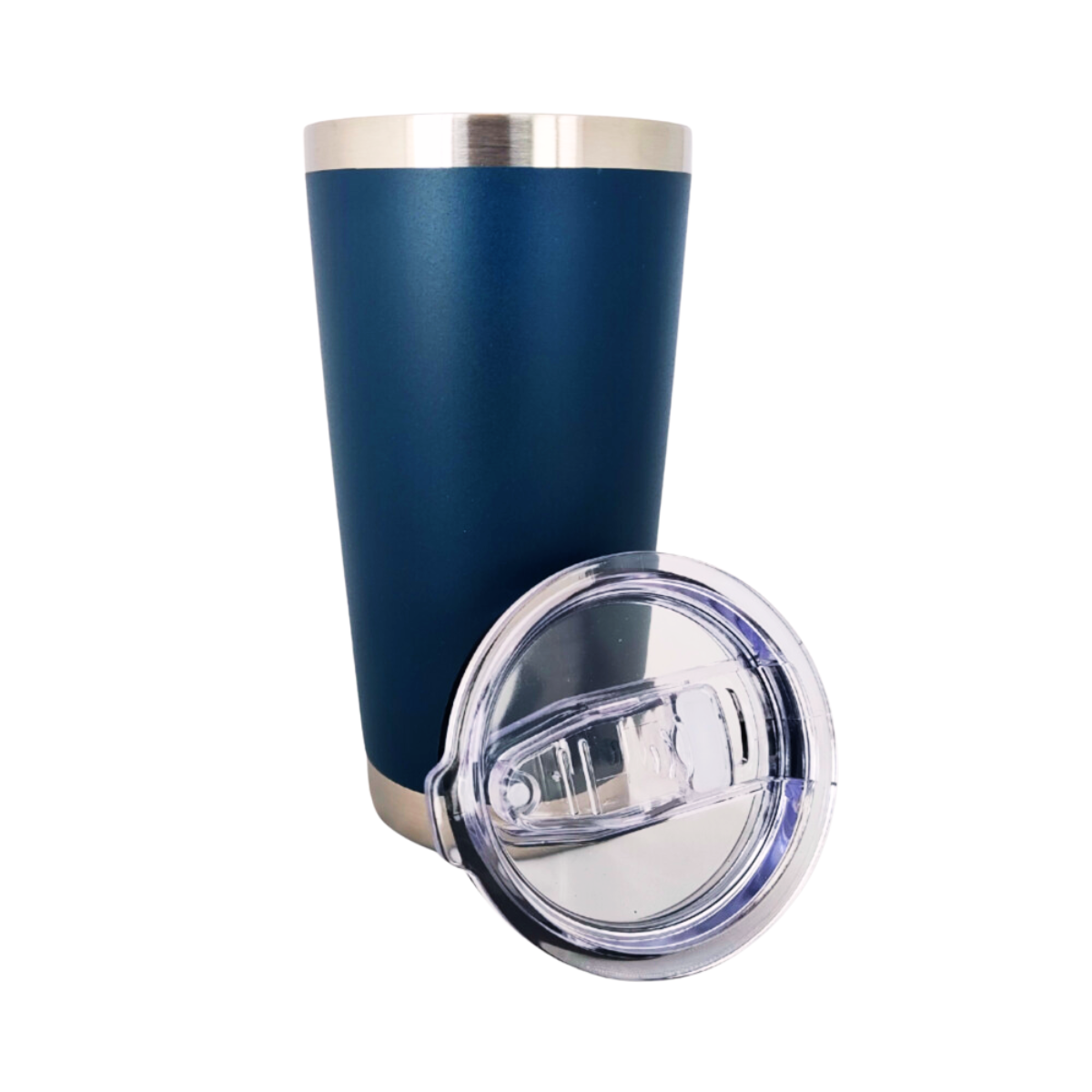 Vaso Térmico -Termo 591 ml Doble Capa Acero Inoxidable Frío Calor Premium -Azul Marino.