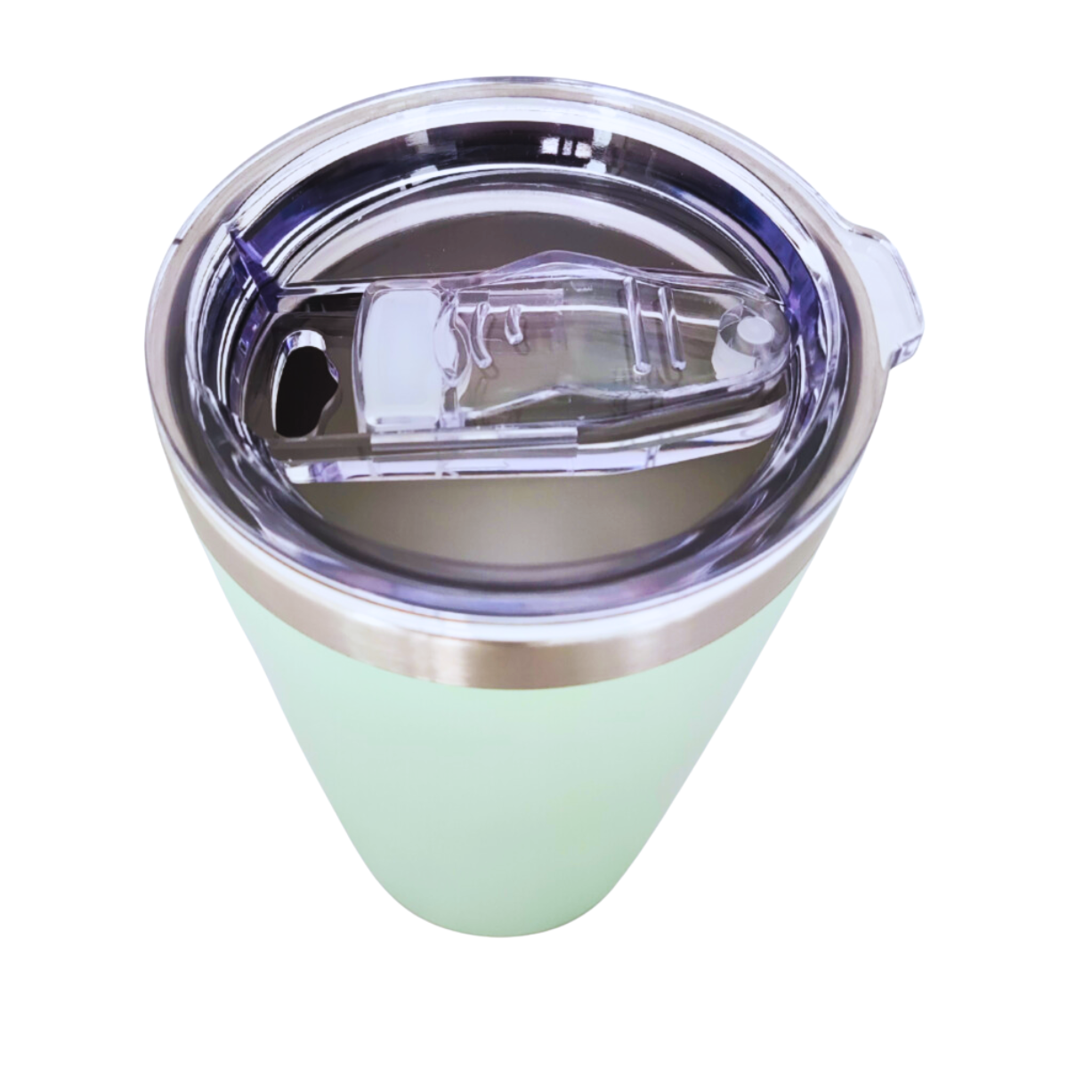 Vaso Térmico -Termo 591 ml Doble Capa Acero Inoxidable Frío Calor Premium -Verde Menta.